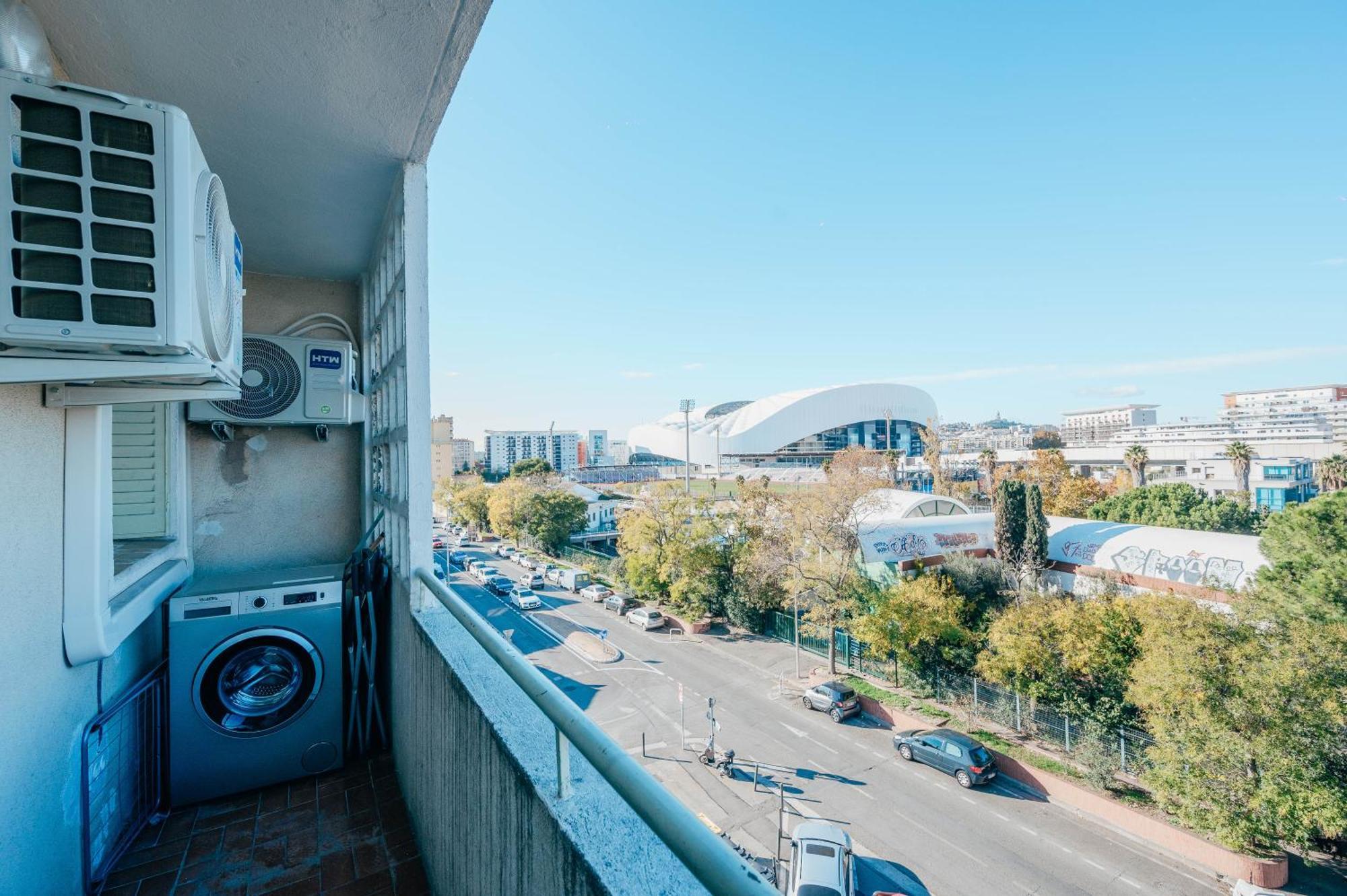 Velodrome 6 Couchages Avec Clim Apartment Marseille Bagian luar foto